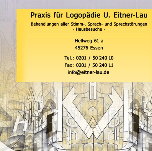 Logopdie Eitner-Lau - Telefon 0201 502 40 10